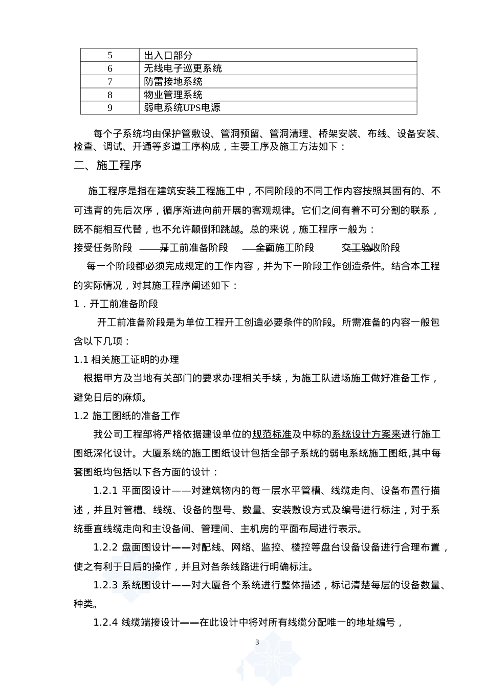 住宅小区智能化施工方案1.doc_第3页