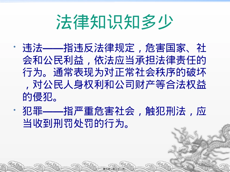 遵纪守法主题班会1ppt.pptx_第3页