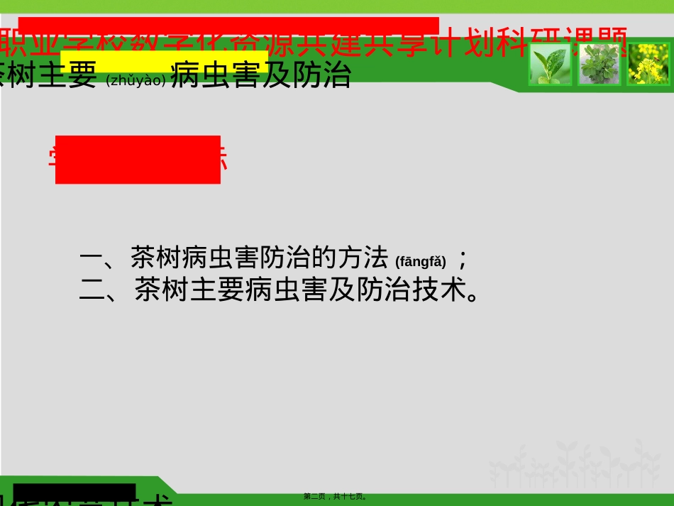 茶树病虫害防治的方法二.ppt_第2页