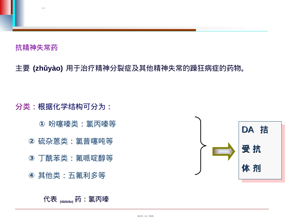 节抗精神失常药.ppt（大秘书文库）_第3页