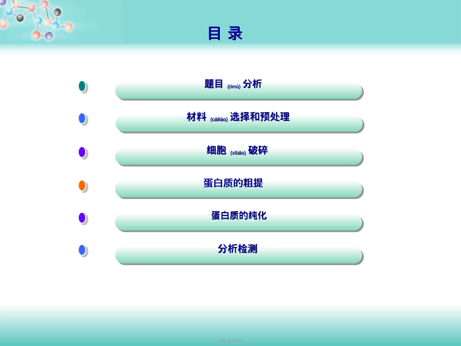 蛋白质的提取纯化和素材.ppt_第2页