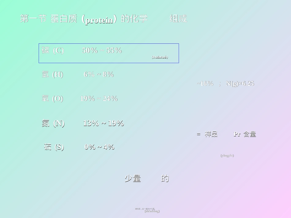 蛋白质结构与功能.ppt_第3页
