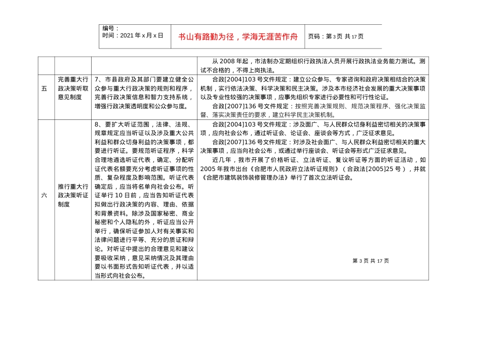 《国务院关于加强市县政府依法行政的决定》确定的主要任务一览表.docx_第3页