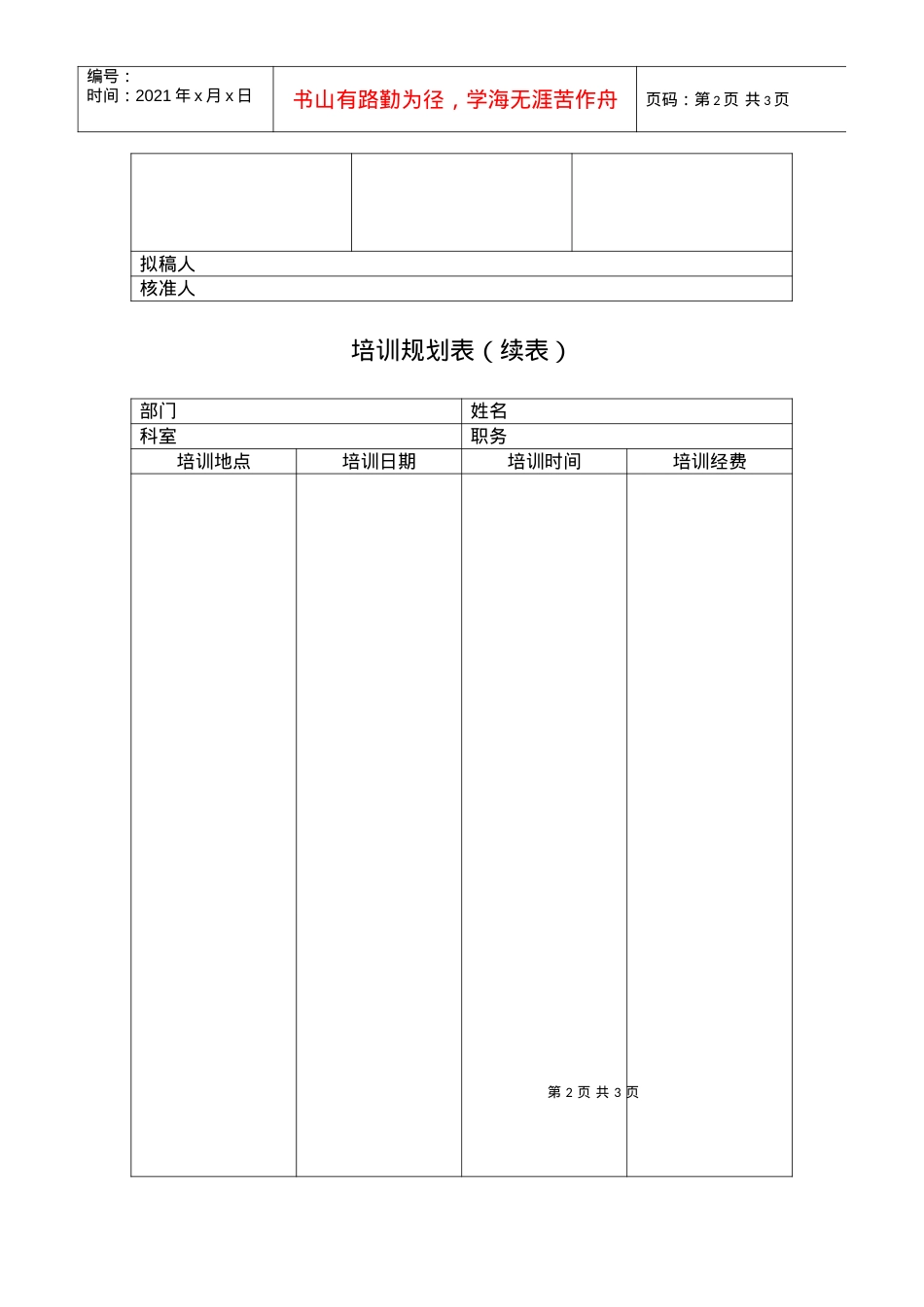 【培训资料】培训规划表.docx_第2页