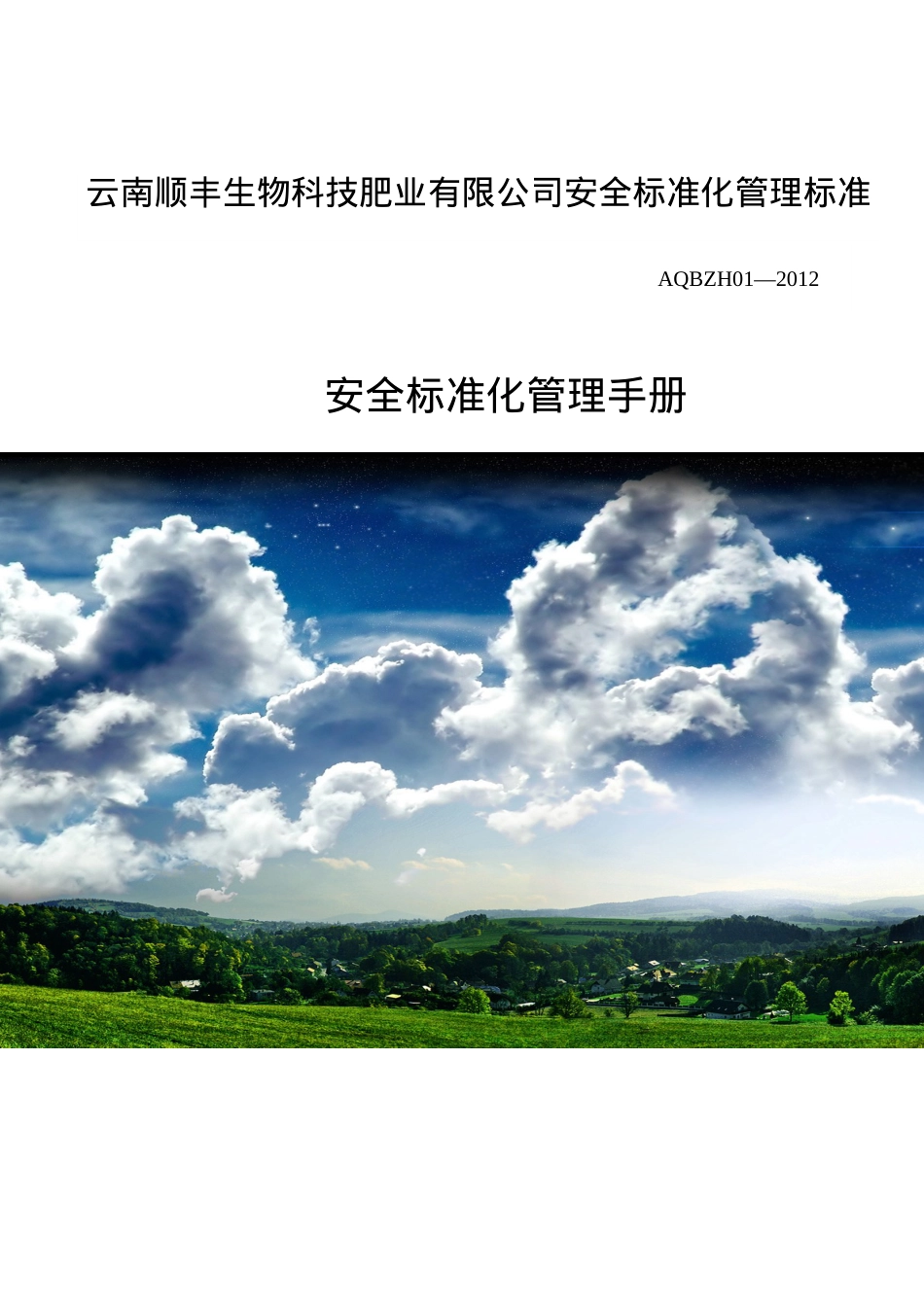 1安全标准化手册.docx_第1页
