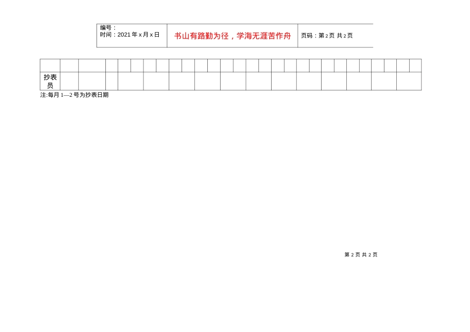QF-1000-ZH-20.0水(电表)抄表统计.docx_第2页