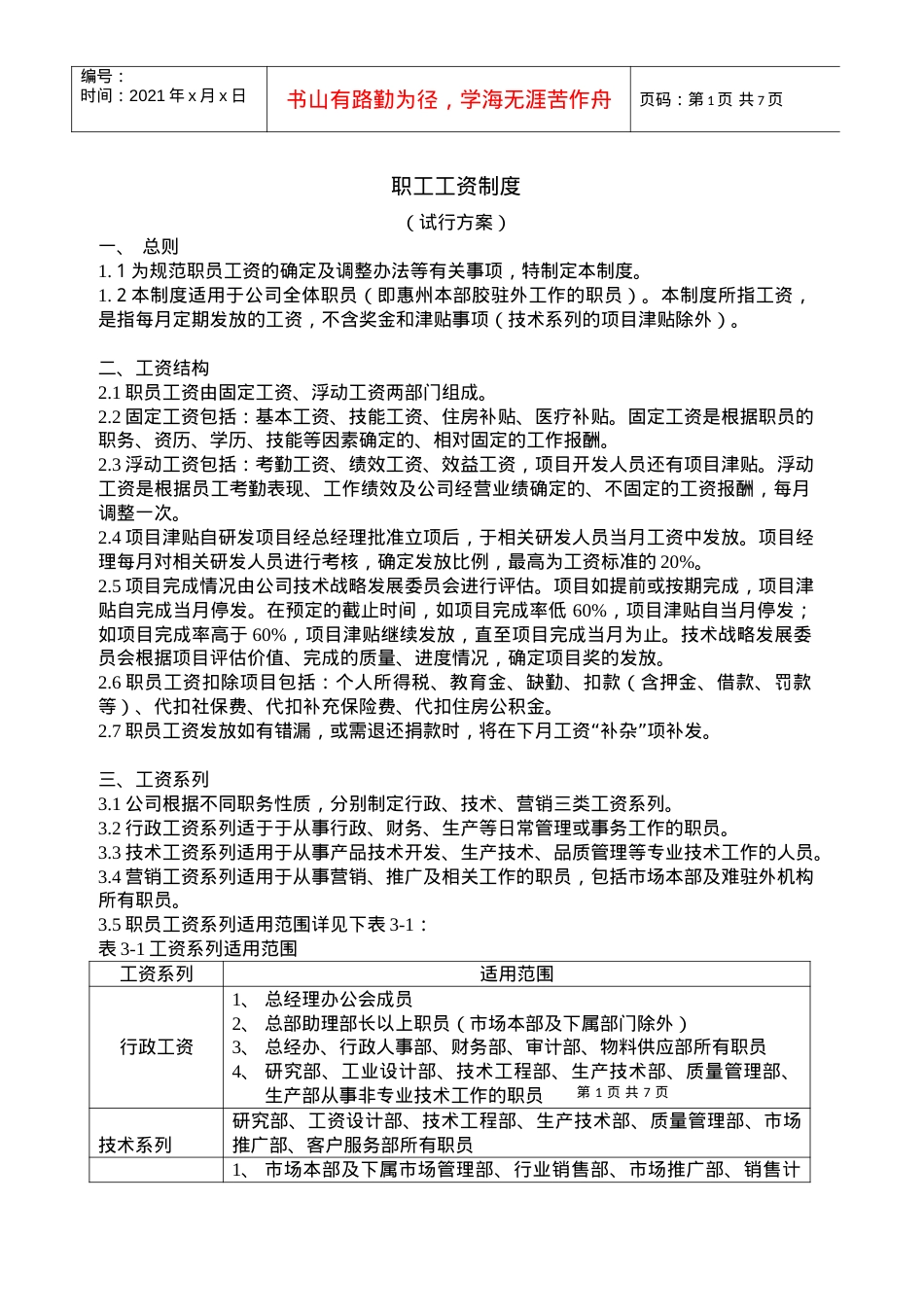 TCL工资制度(1).docx_第1页