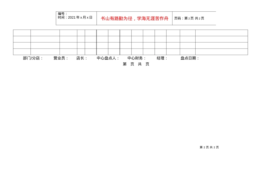 VKWY6.3-Q01-F8汽美中心仓库物资盘点表.docx_第2页