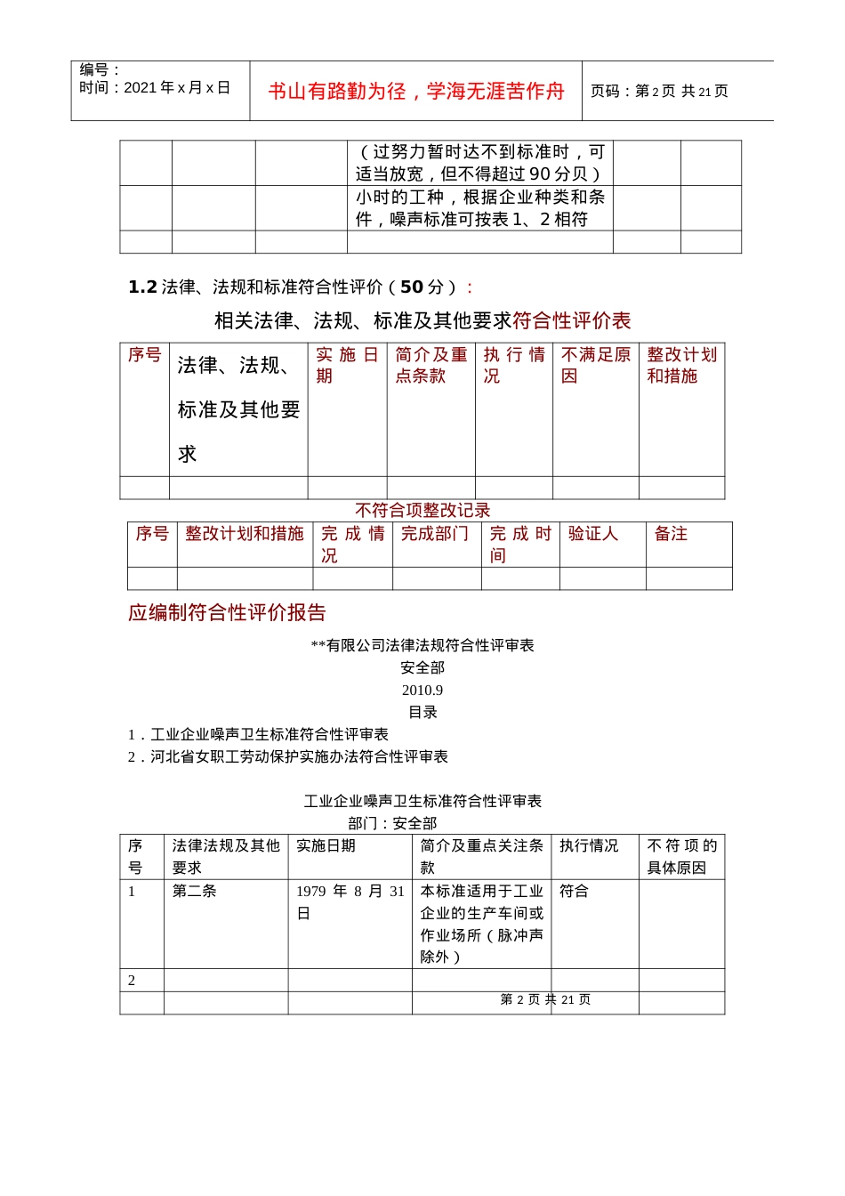 安全标准化需提供表格资料等.docx_第2页