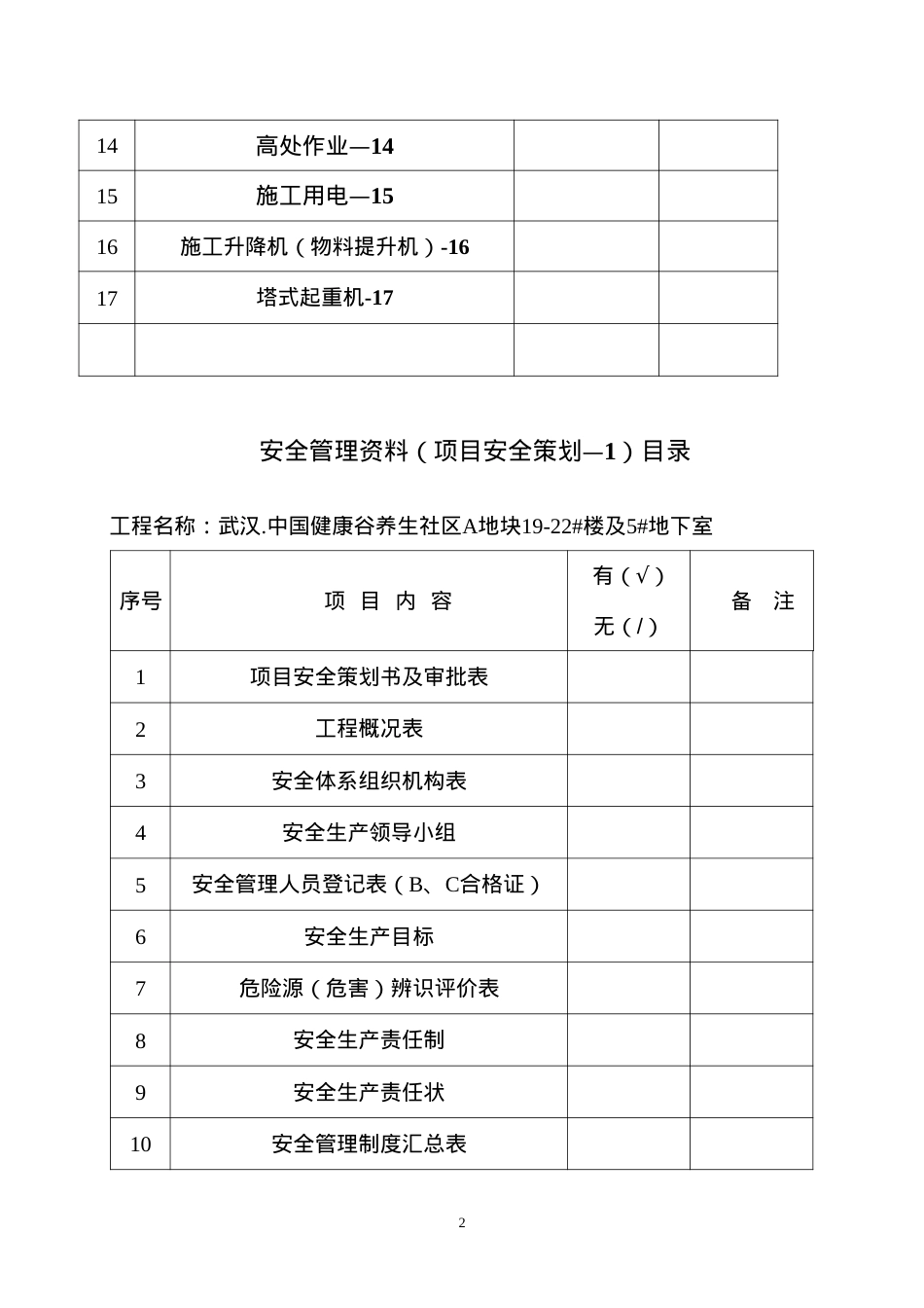 安全管理资料表格.docx_第2页