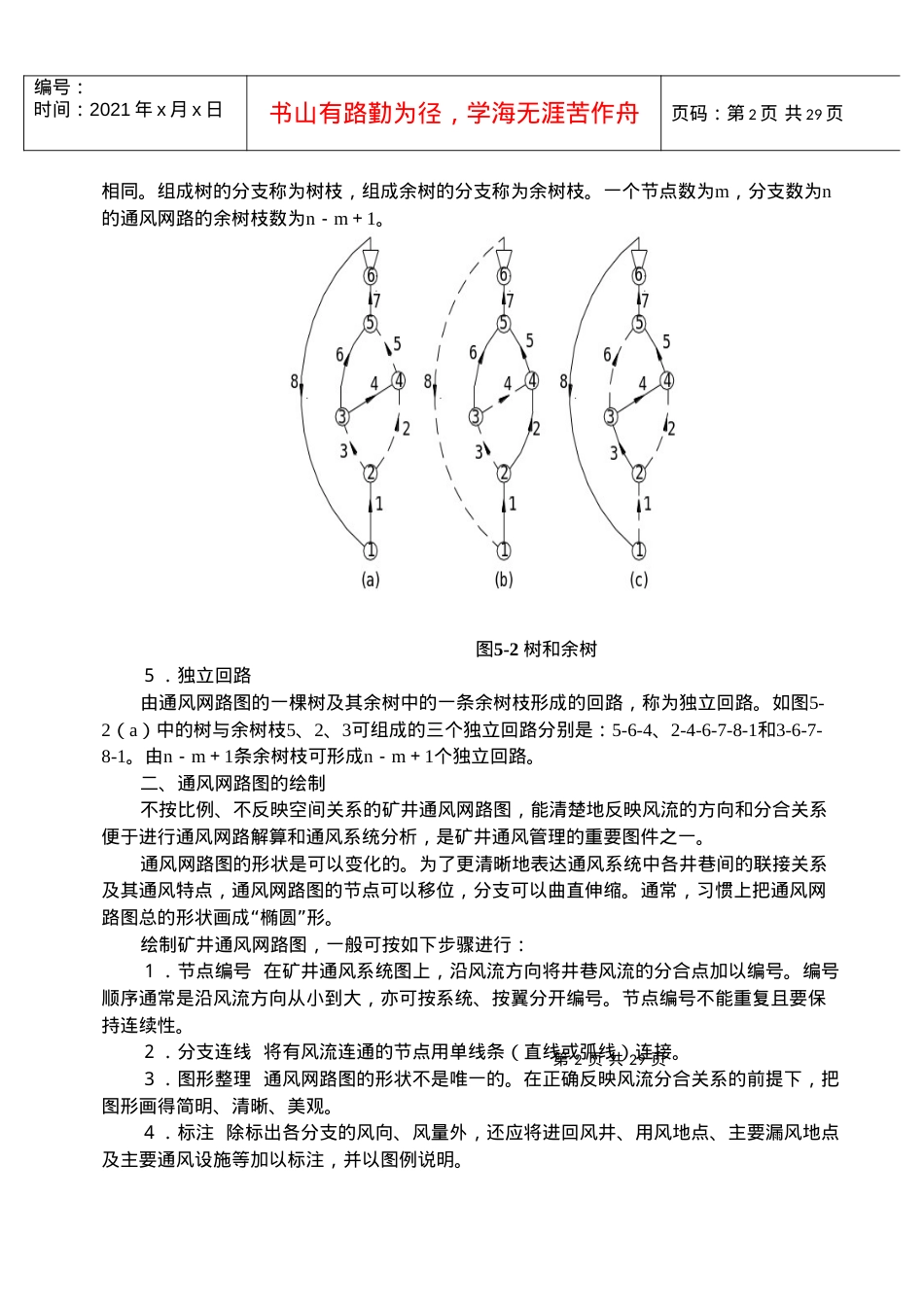 【采矿课件】第五章通风网路中风量的分配.docx_第2页