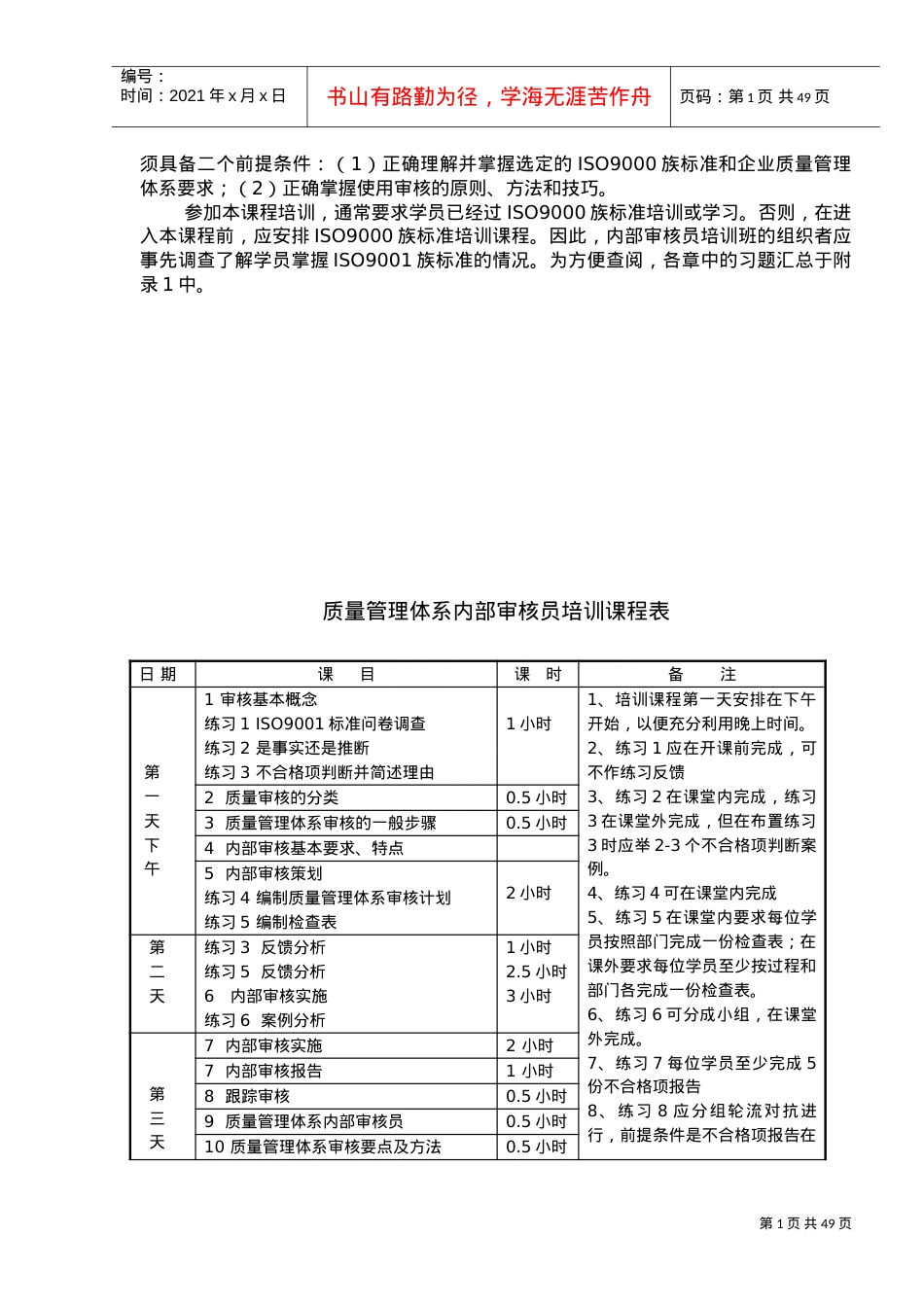 内部审核员培训课件.doc_第2页