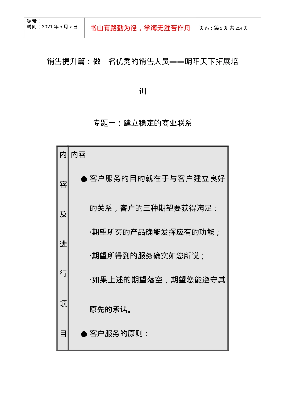 做一名优秀的销售人员培训课件.docx_第1页