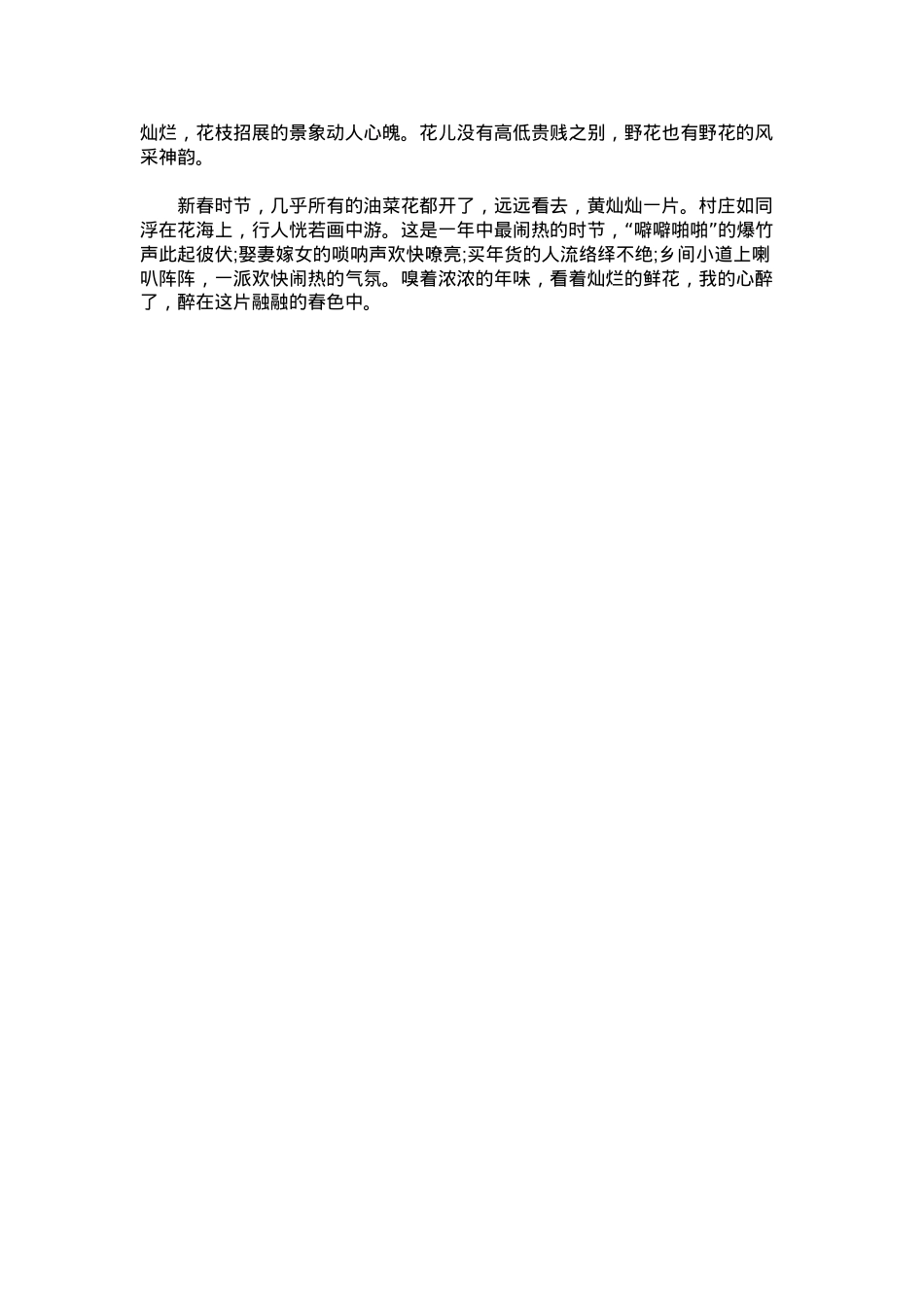 中考优秀满分作文：冬天暖洋洋.docx_第2页