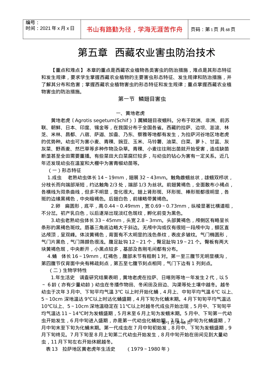西藏农业害虫防治技术.docx_第1页