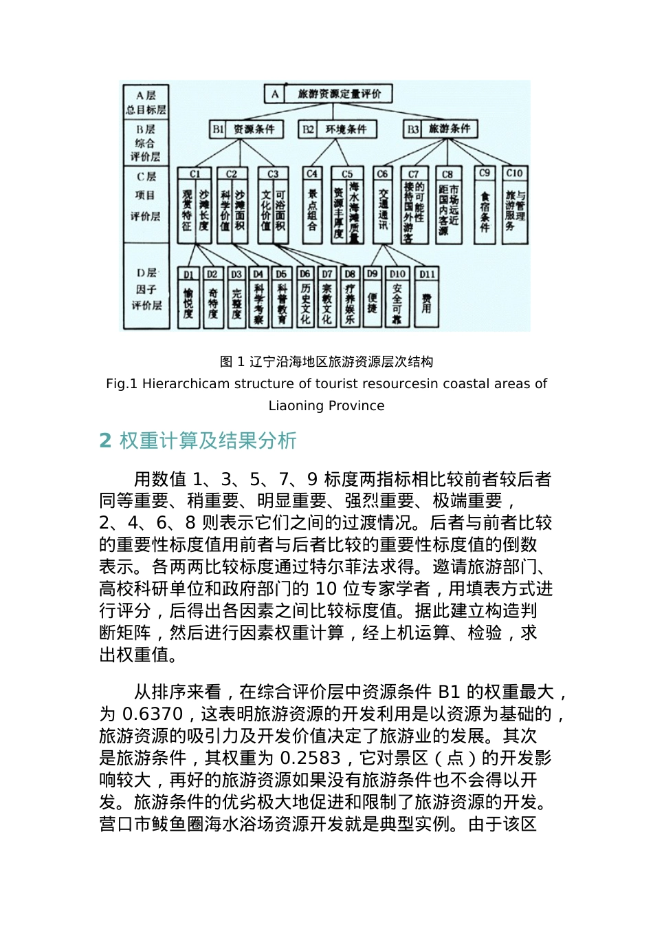 辽宁沿海地区旅游资源的评价研究.docx_第2页