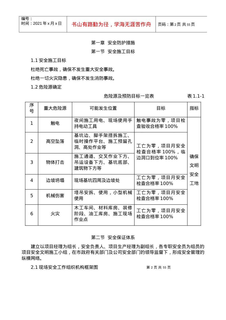 安全防护及文明施工措施(doc 51页).docx_第2页