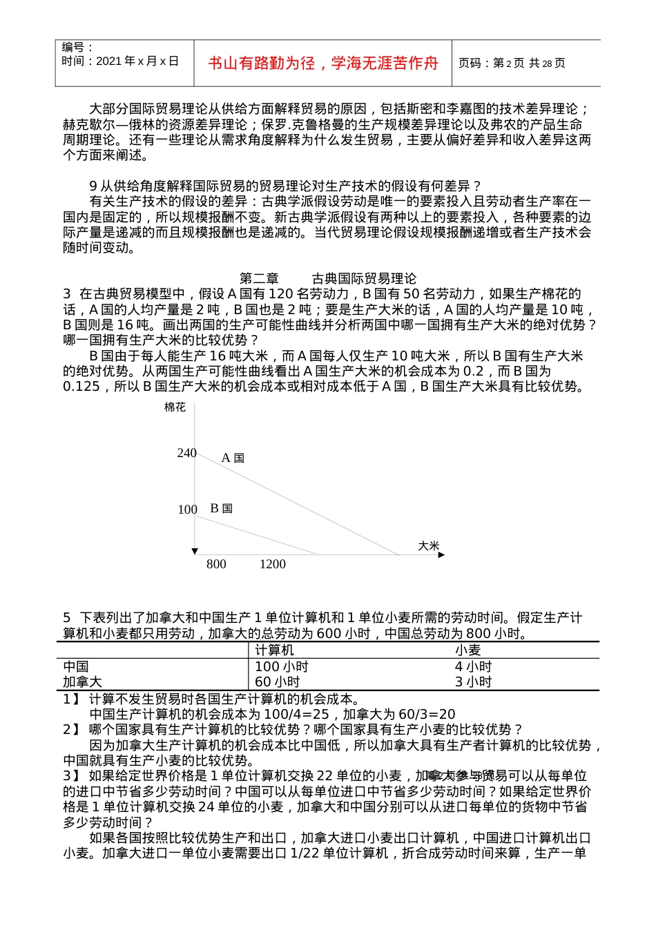《国际贸易》海闻版_课后答案.docx_第2页