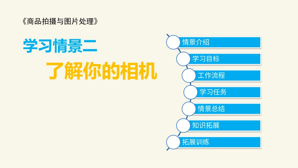 商品拍摄与图片处理.pptx_第1页