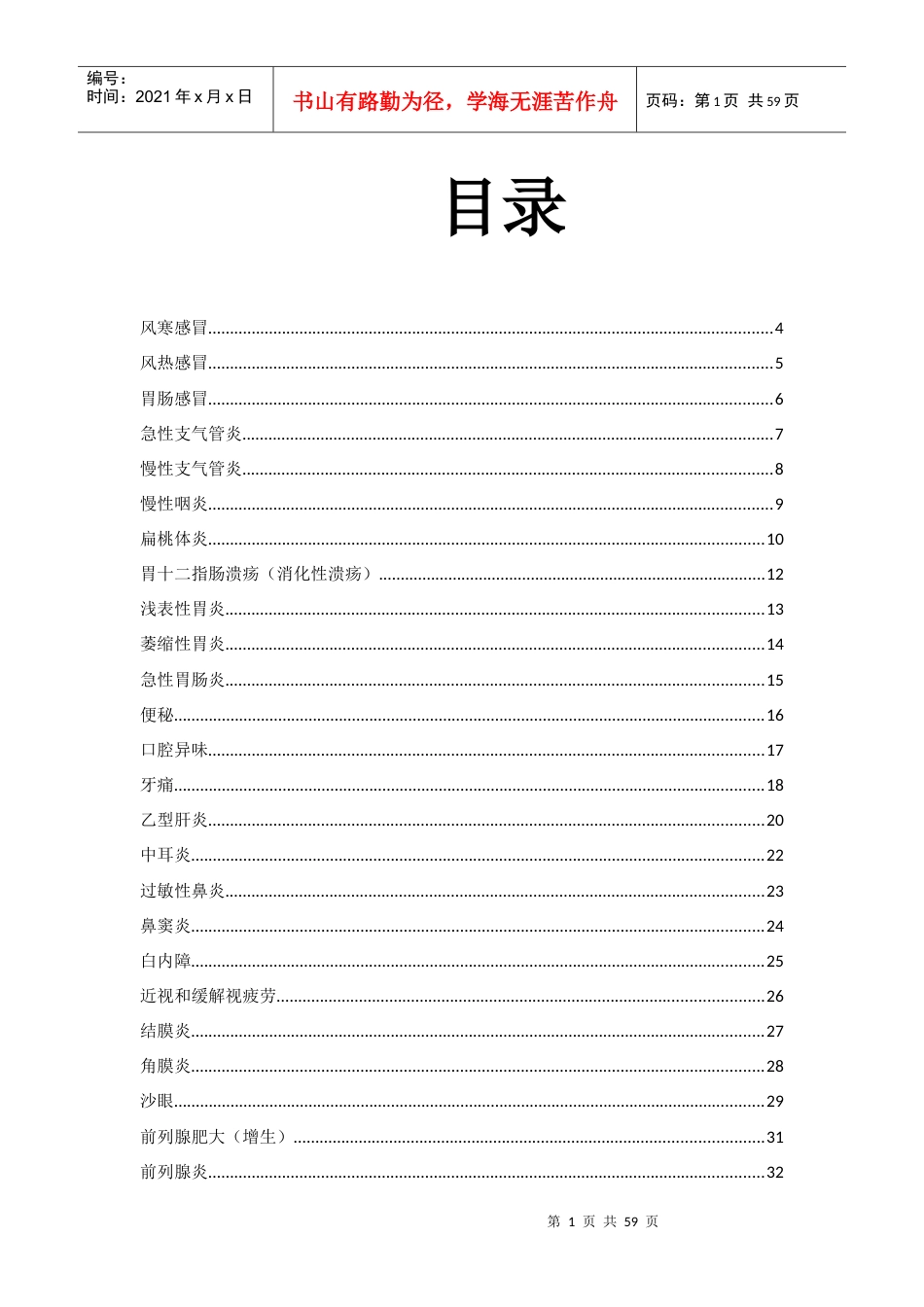 药店员工专业知识学习手册.docx_第1页