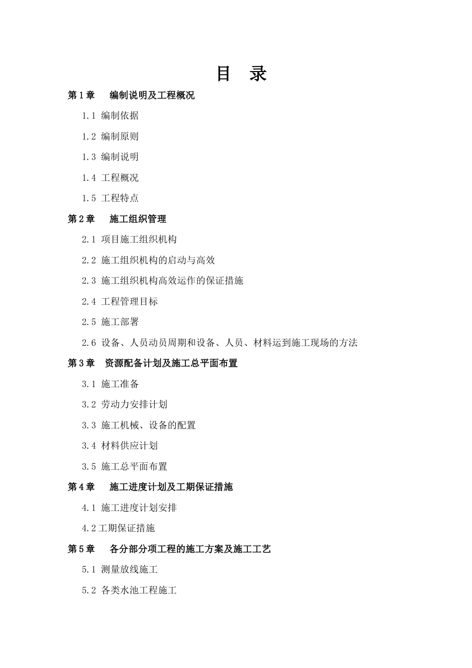 道路改造工程施工组织设计(筹备).docx_第1页