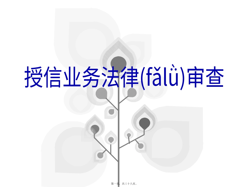 授信业务法律审查培训.pptx_第1页